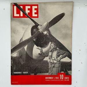 Vintage Magazine Cover - November 1943 Edition